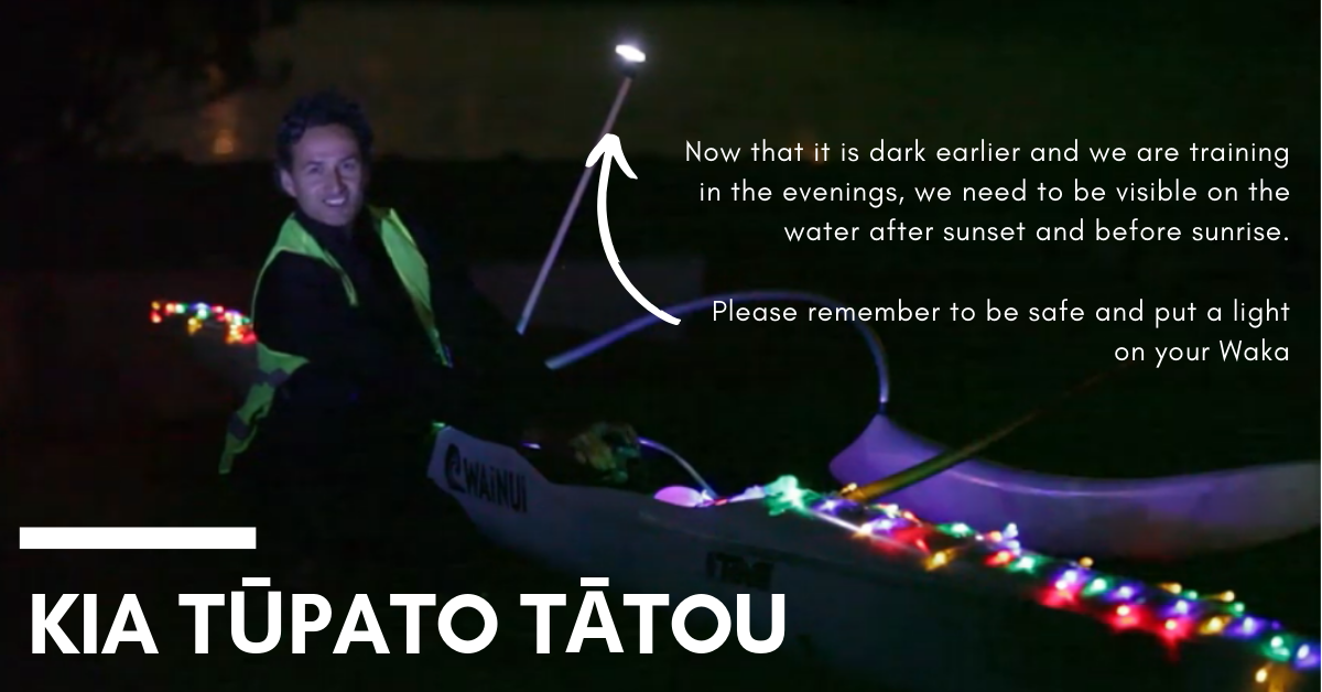 Safety Reminder: Be bright at night!